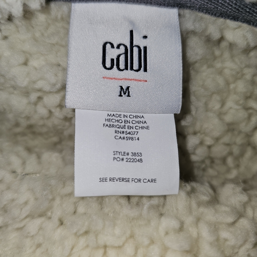 CABI Apres Ski Zippered Hoodie In M - Picture 8 of 10